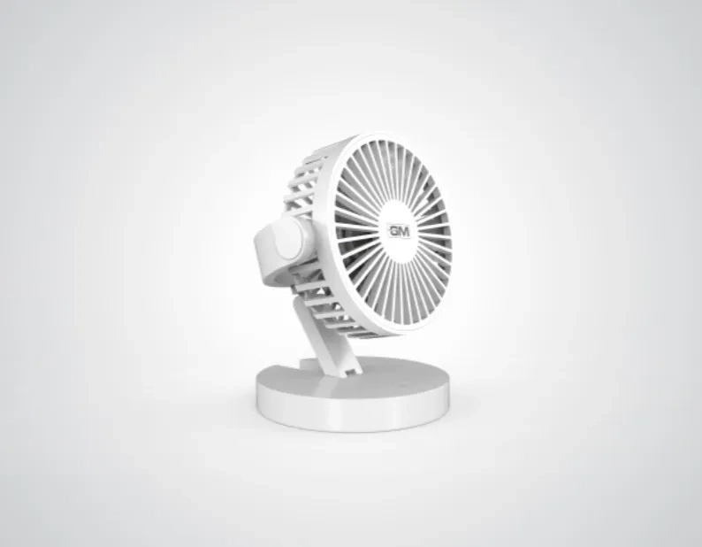 GM Modular Handy Air Pedestal Fan 150 mm - PEI060049WHGL by GM Modular : Colours available: White