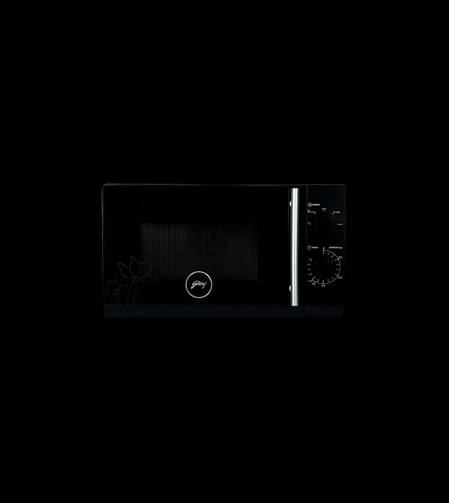 Godrej Solo 20 Litre Black Microwave Oven - GMX 20 SA2 BLM by Godrej Enterprises : Colours available: Black 8 1