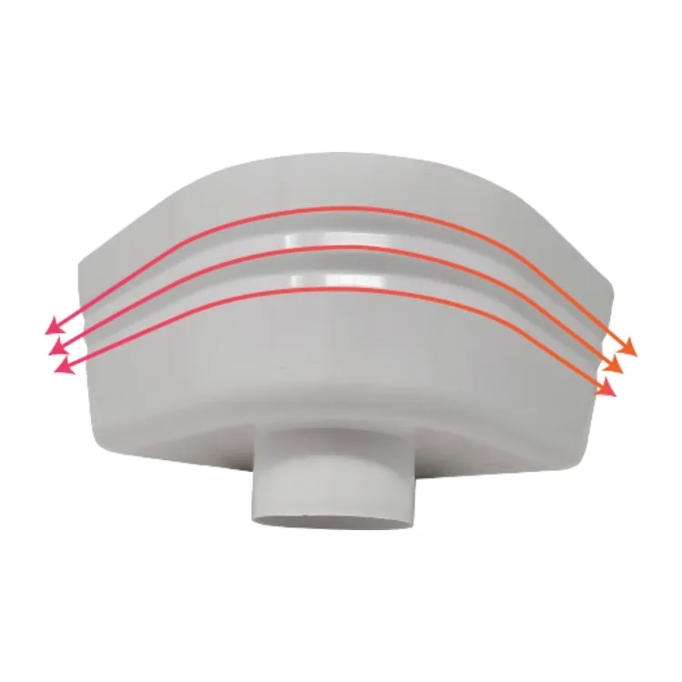 Aizar Spout Rain Gutters by Aizar : Colours available: White 4 4