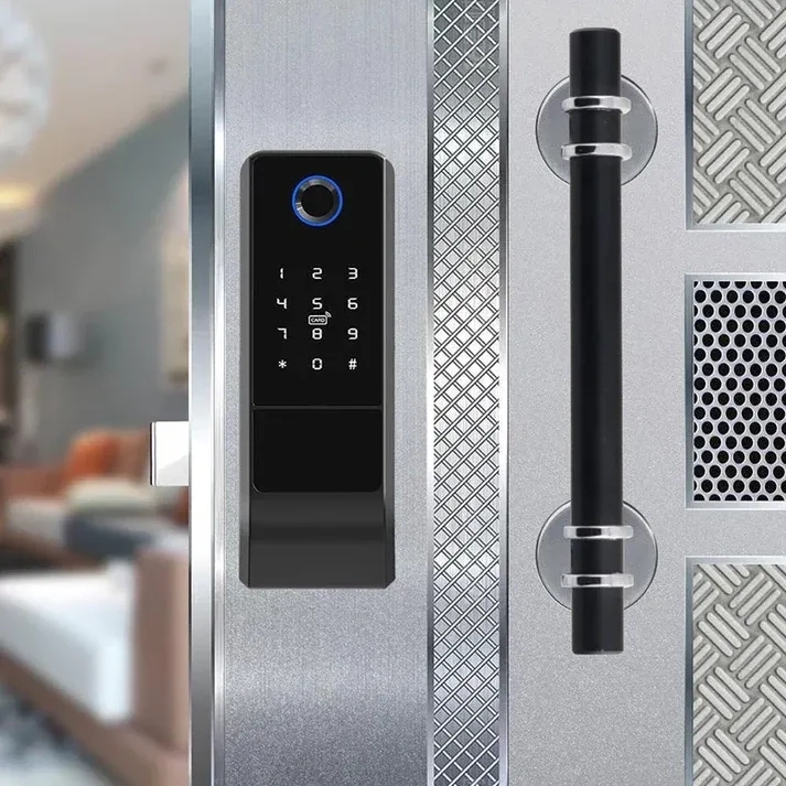 Smart Fingerprint Metal Door Lock by OKOS 6 1