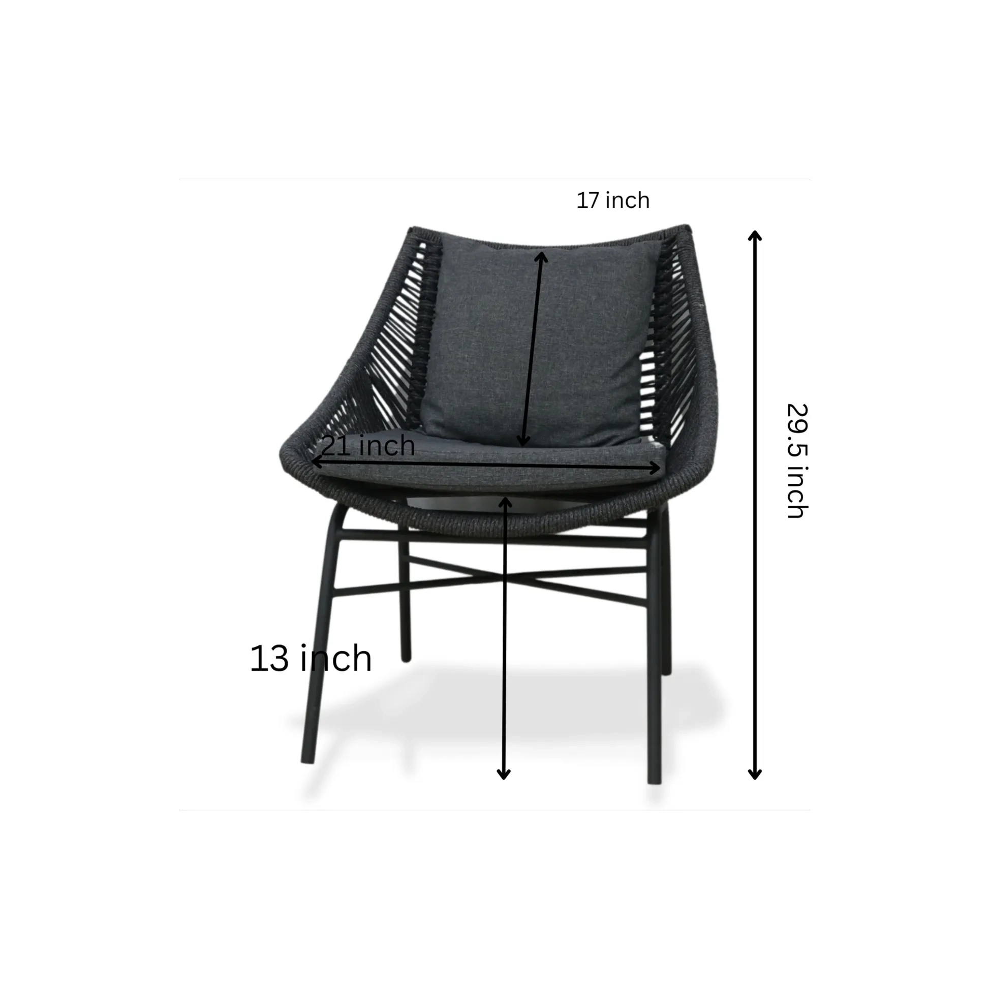 DA Furniture Studio Delight OutDoor Set by Da Furniture Studio : Colours available: Black 5 5