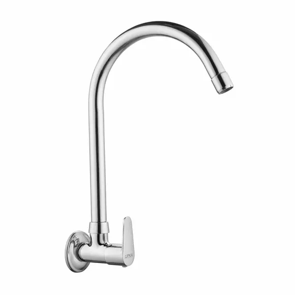 Lipka Virgo Sink Tap Brass Faucet with Round Swivel Spout (20 Inches)