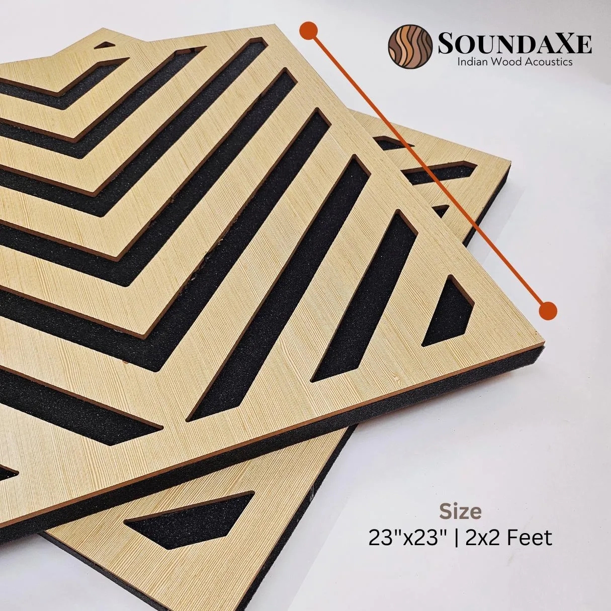 SoundaXe Vertigo Acoustic Panels Douglas Pine by MMT Acoustix 3 2