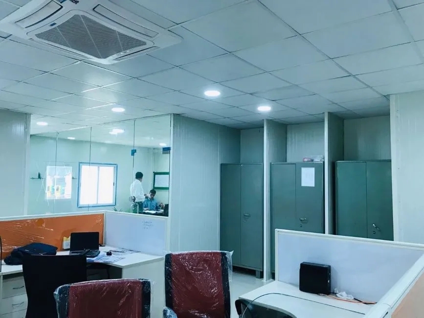 Multi Decor Prefabricated Office Cabins by Multi Décor : Colours available: FloralWhite 1 1