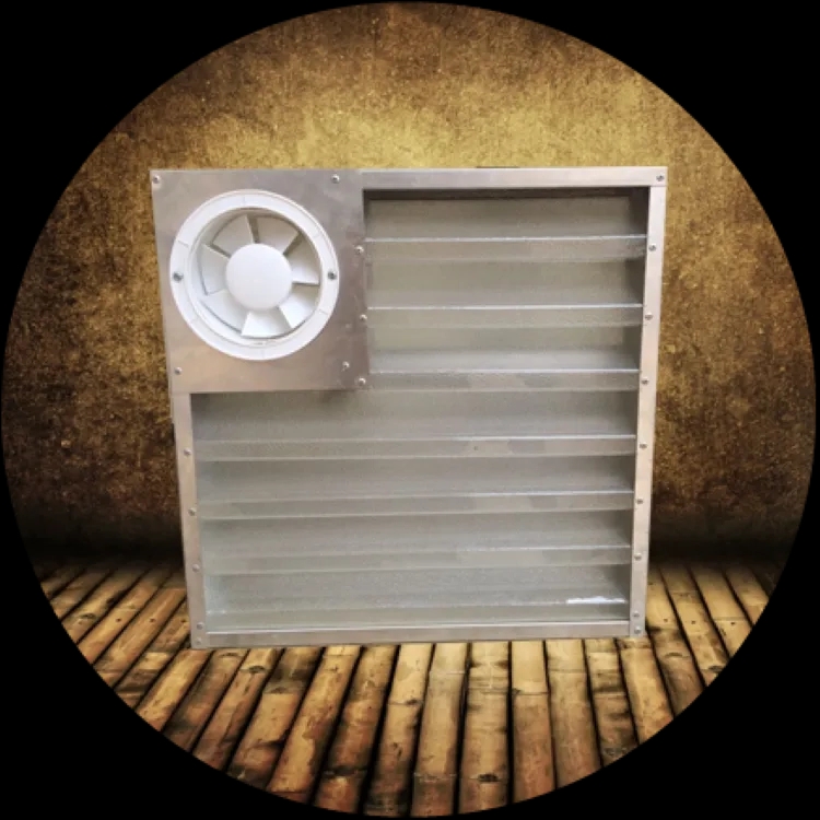 Air Roof Ventilator Toilet Louver Exhaust Fans by Air Roof Ventilator : Colours available: White 2 2