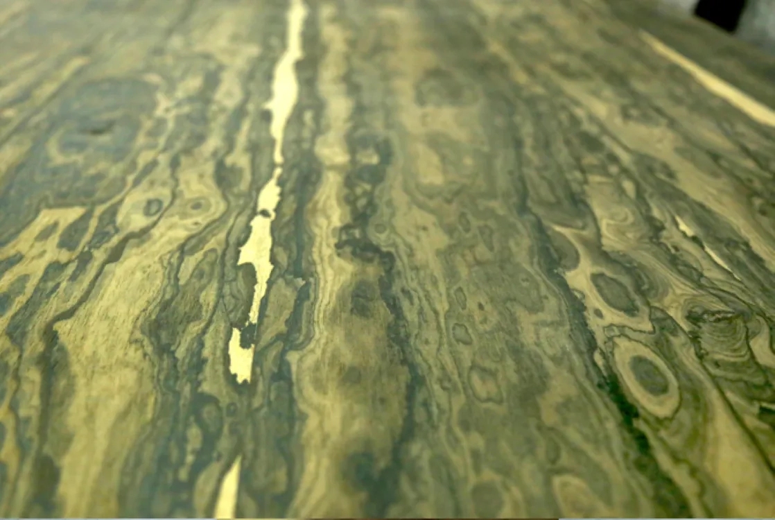 Cp Veneers Mossy Green Ziricote by CP Veneers for Residential, Commercial : Colours available: DarkSeaGreen