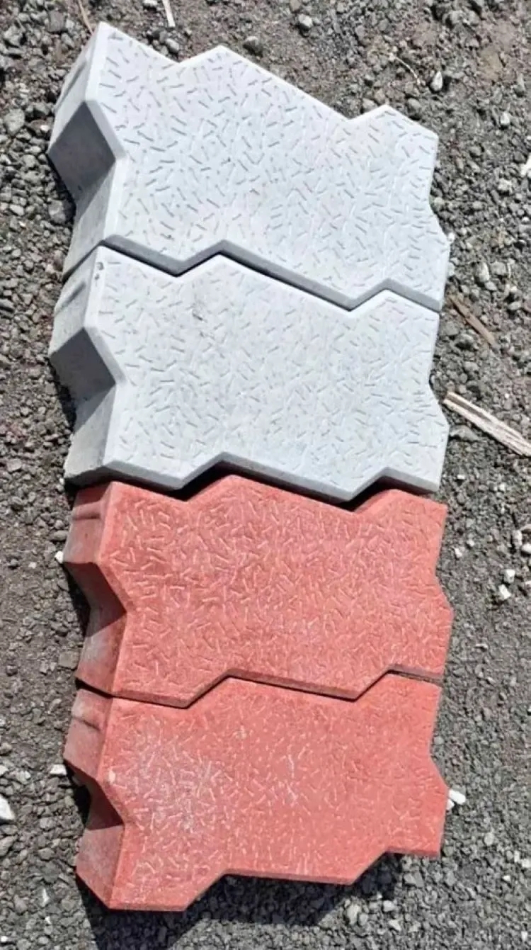 Velmurugan Rubber Mould Paver Block - ZigZag by Velmurugan Paver Blocks 3 2