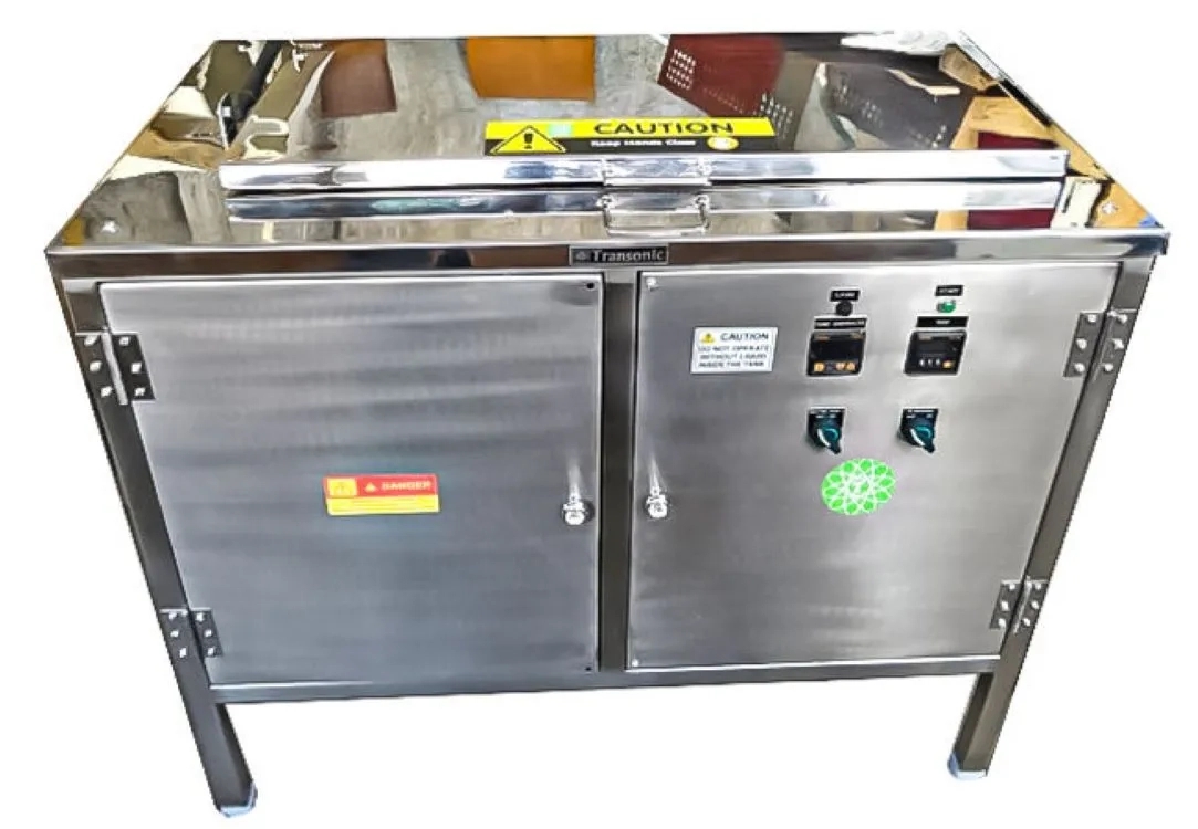 Rk Transonic Medical Ultrasonic Cleaner by RK Transonic for Hospital : Colours available: Silver