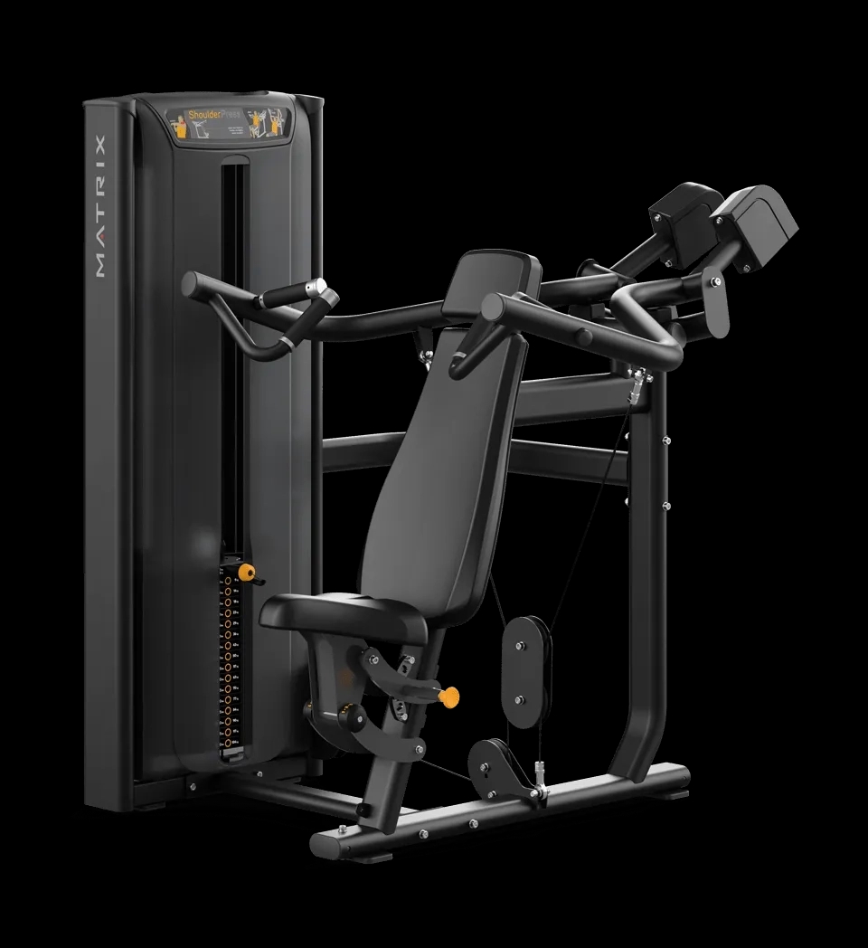 Matrix Versa Converging Shoulder Press by Matrix Fitness : Colours available: Black 1 1