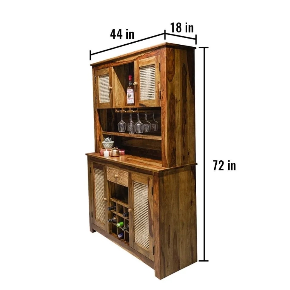 Daywithwood Mango Wood Bar Cabinet by Day With Wood : Colours available: Brown 1 8