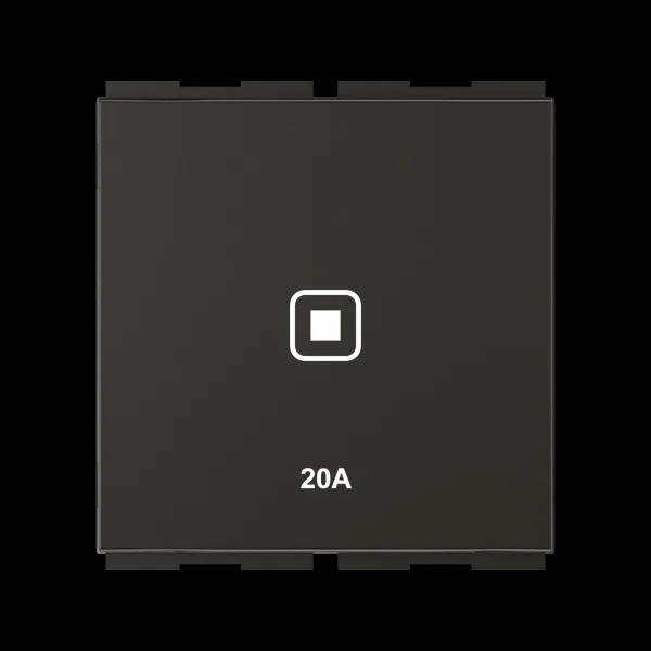 GM Modular 20A Switch - 2 Module I-Fi AA 2 524 - Graphite Magnesia by GM Modular : Colours available: DimGray