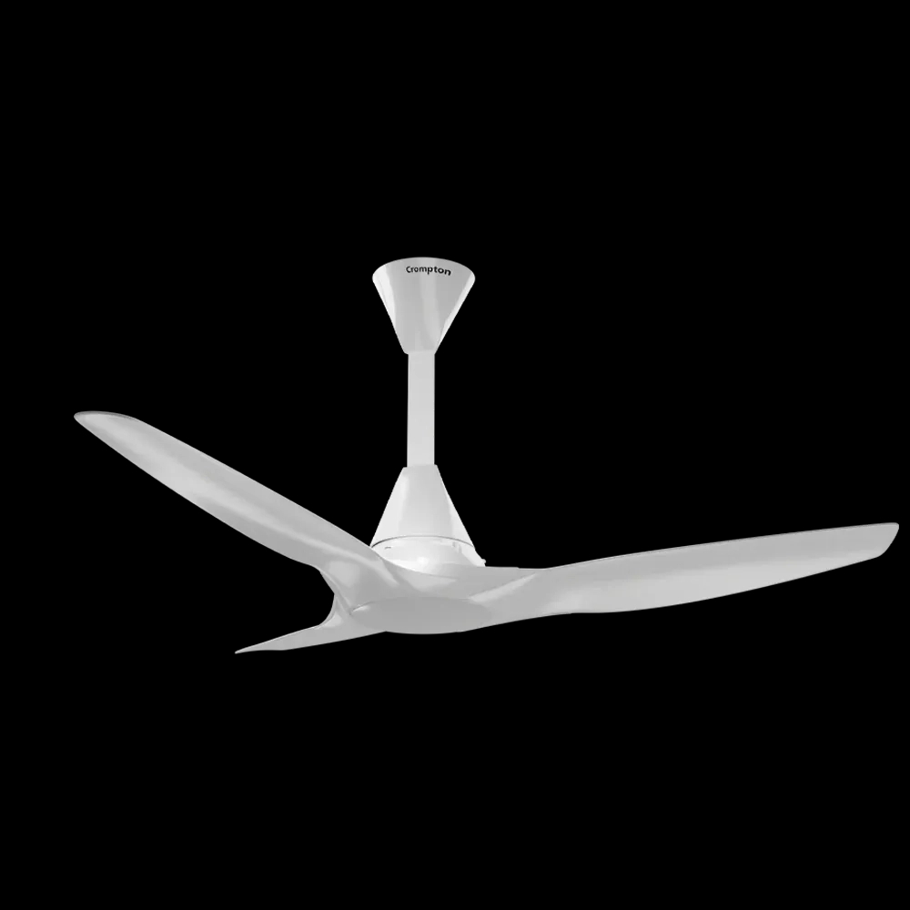 Crompton SilentPro Enso Smart BLDC Ceiling Fans - All White by Crompton : Colours available: White