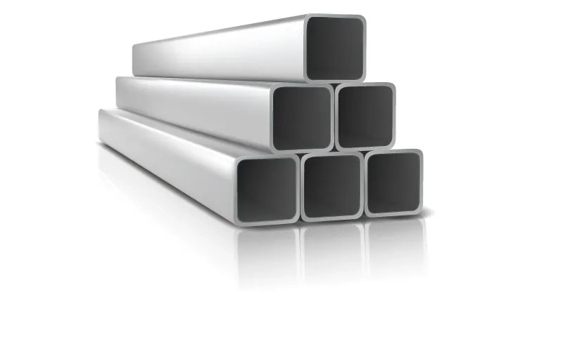 Purva Square/ Rectangle Hollow Section Pipes by Purva : Colours available: Chrome