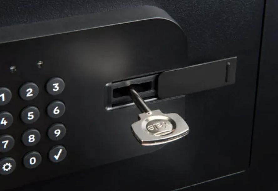 Yss-250-Eb1 Smart Digital Safe Locker-Home by Yale for Home : Colours available: Black 4 5
