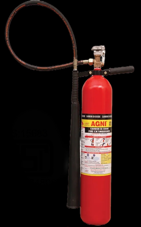 Agni Carbon Dioxide (CO2​) Portable Fire Extinguisher AG-Co2 by Agni : Colours available: Red