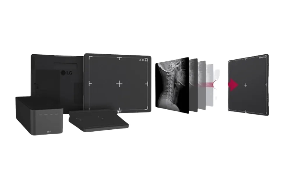 SI Surgical X-ray & Digital Radiography - A-Si TFT by SI Surgical : Colours available: Black