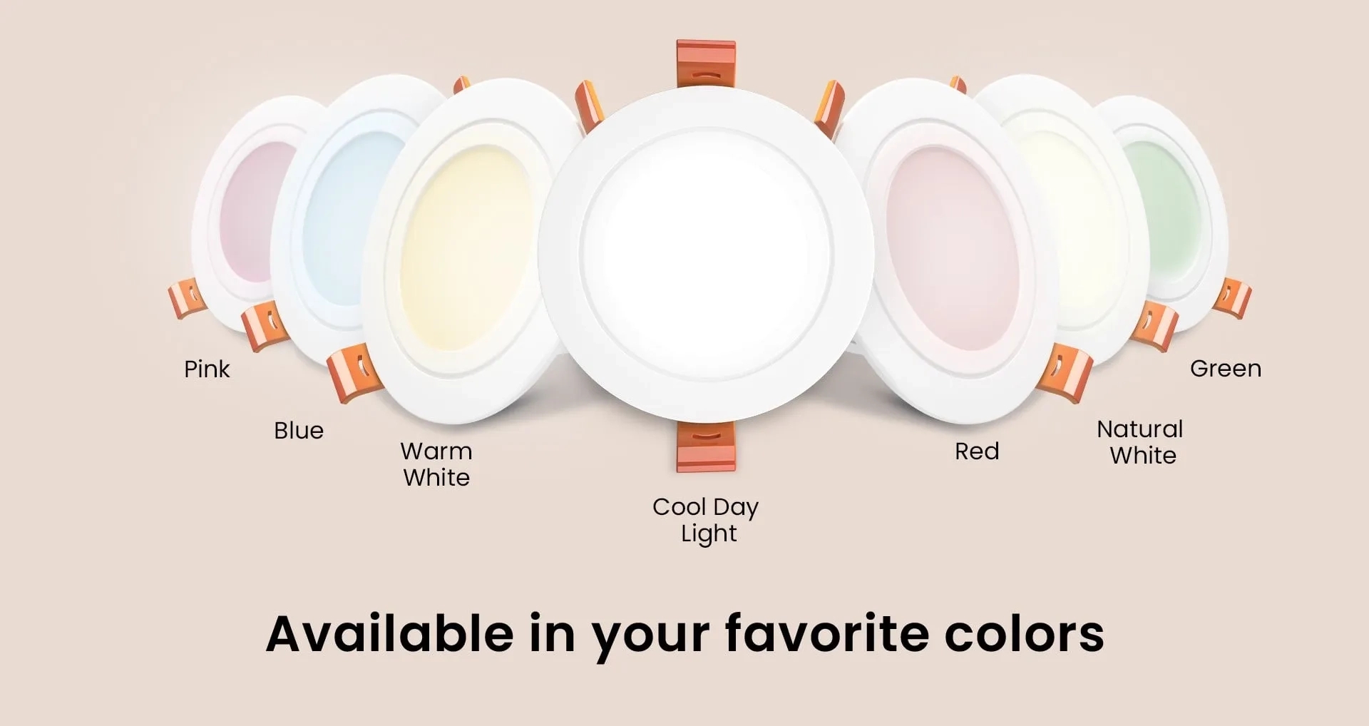 Crompton 7W Star Glaze Pro Round LED Downlighter by Crompton : Colours available: White 2 5