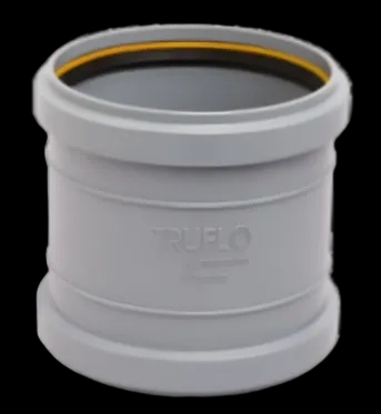 Truflo SWR Pipe Fitting Repair Coupler - SF22000075 by Truflo by Hindware for Sanitary Waste Water : Colours available: Grey
