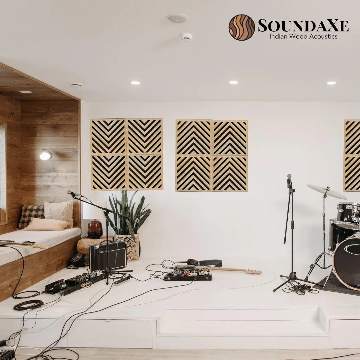 SoundaXe Vertigo Acoustic Panels Douglas Pine by MMT Acoustix 1 5