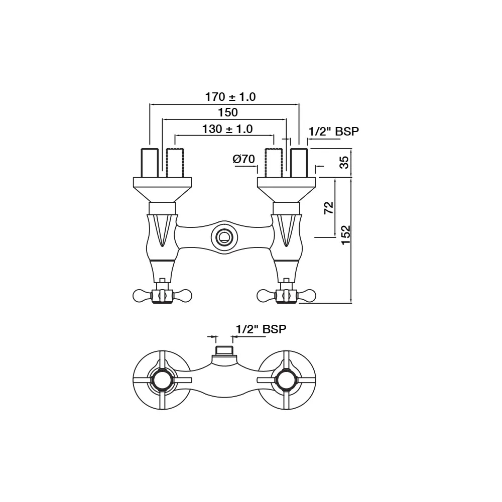 Shower Mixer For Shower Cubicles - Graphite - QQP-GRF-7209PM by Jaquar : Colours available: Graphite 1 1