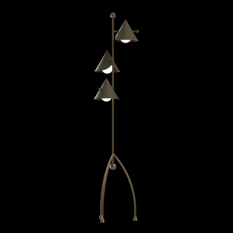 The Living Influence Paan Floor Lamp 2