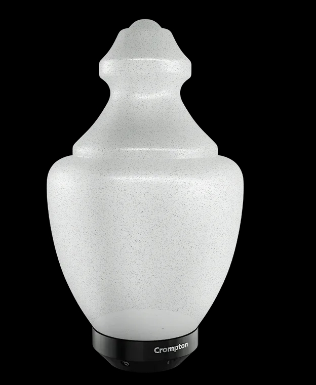 Crompton Solarion Imperial Neo Gate Lamp (Plastic With B22 Holder) by Crompton : Colours available: White 4 9