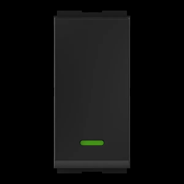 GM Modular Ziconoc Switches 10AX 1 Way Switch with Indicator (LED) AA 1 362 - Electric Grey by GM Modular : Colours available: DarkSlateGray