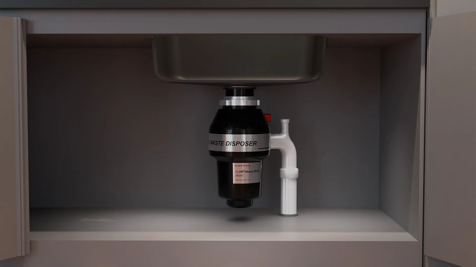 Carysil Food Waste Disposer 1-2 HP Standard by Carysil 5 6