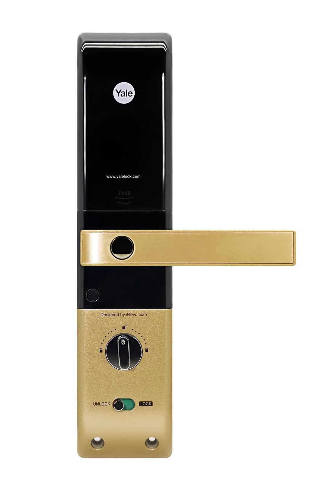YDM 4109- A Series Biometric Smart Lock Gold by Yale 9 6