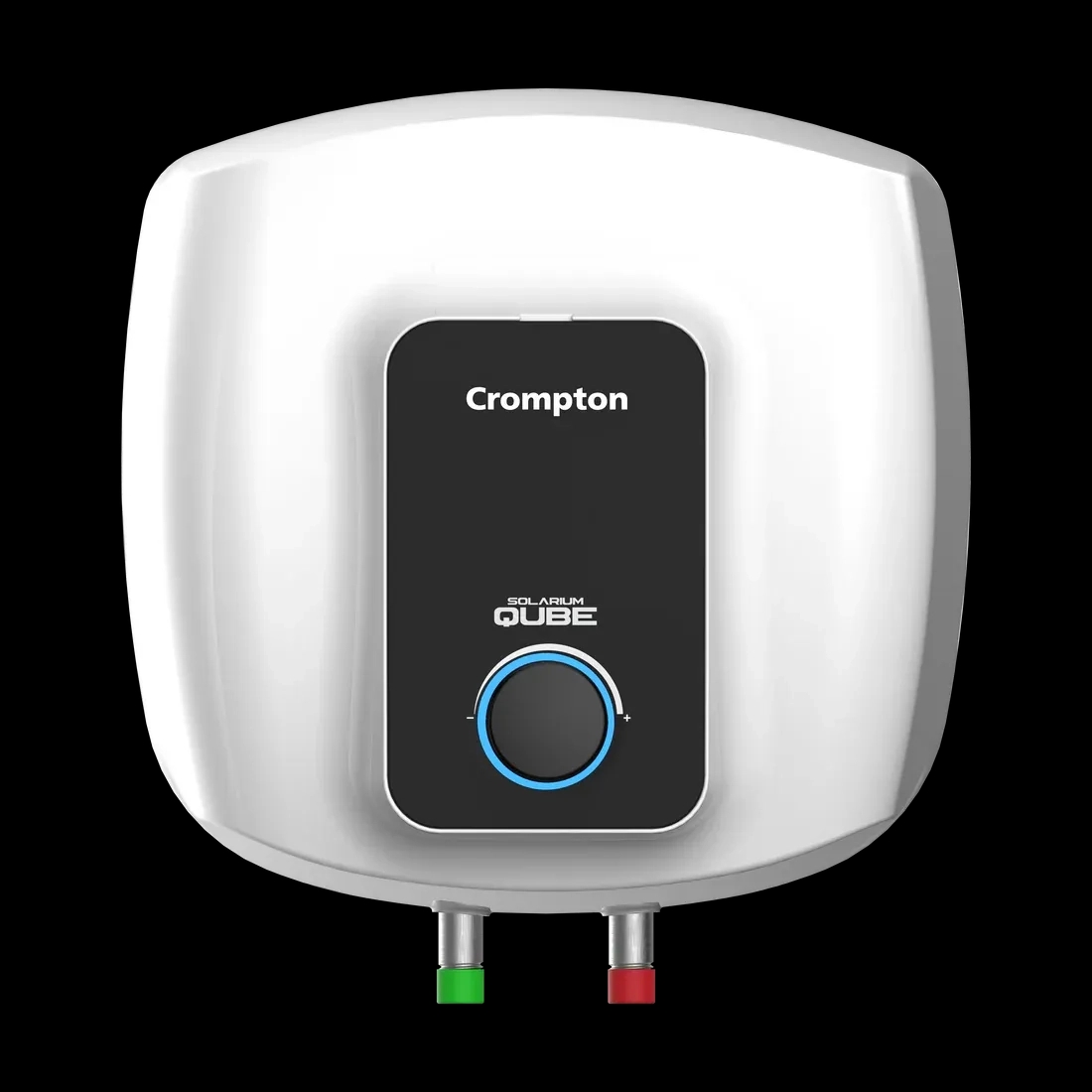 Crompton Solarium Qube, 2000W Storage Water Heater - 25-L by Crompton : Colours available: Black, White
