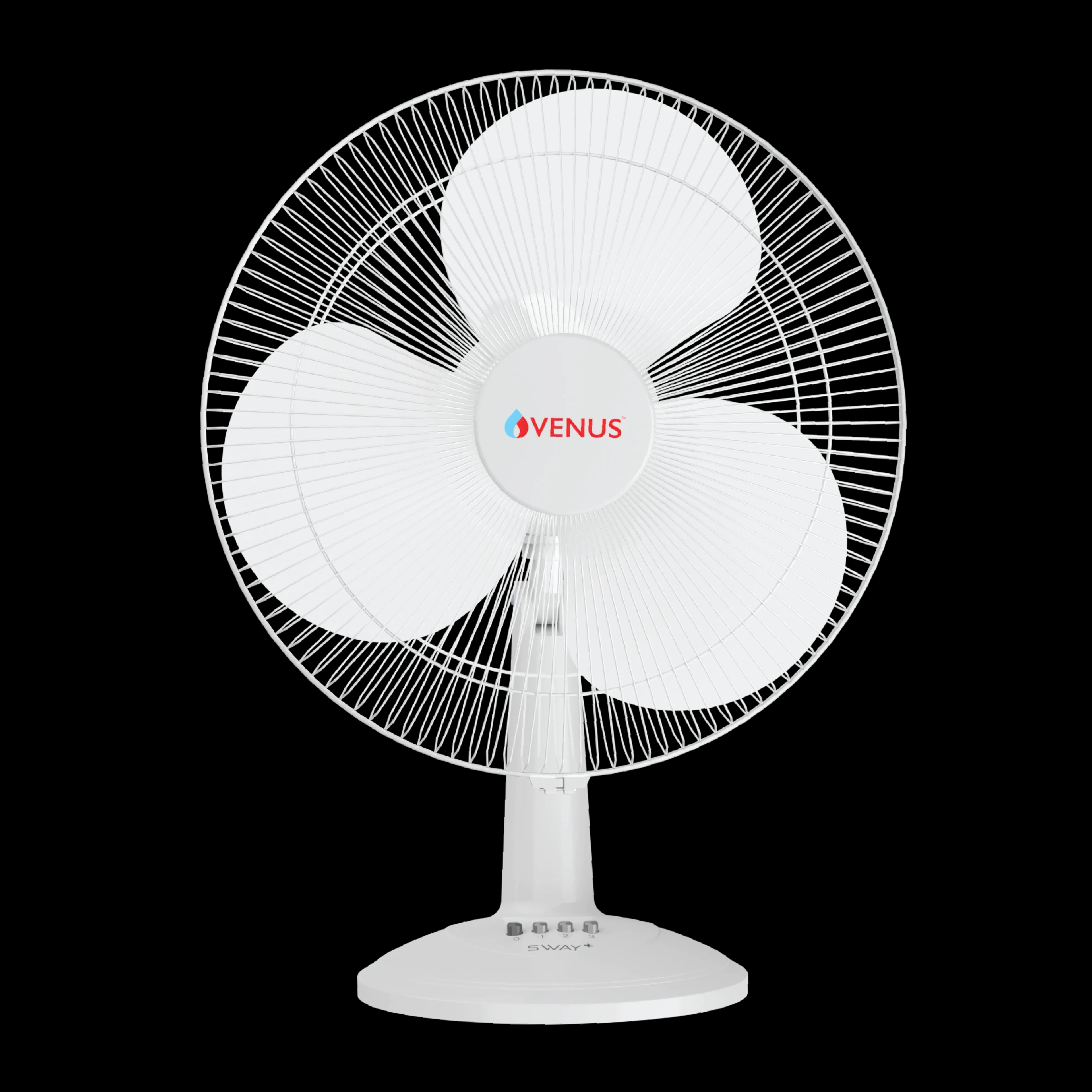 Venus Home Sway Plus Table Fan by Venus : Colours available: White