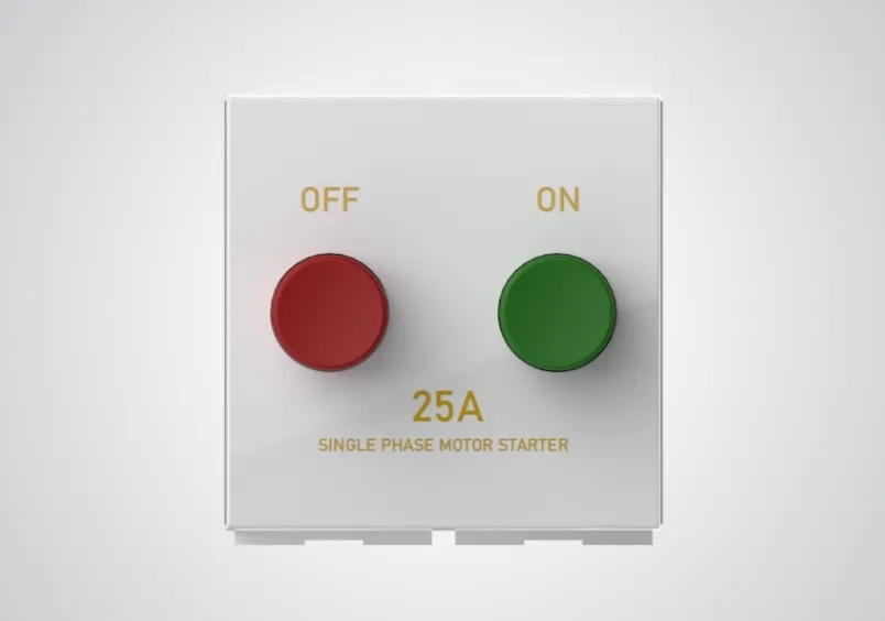 GM Modular Motor Starter AA 2 140 - Glossy White by GM Modular : Colours available: White