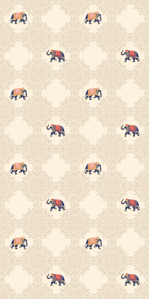 Gajamudra laminate Design 85106 by Merino Laminates for Multipurpose : Colours available: Beige