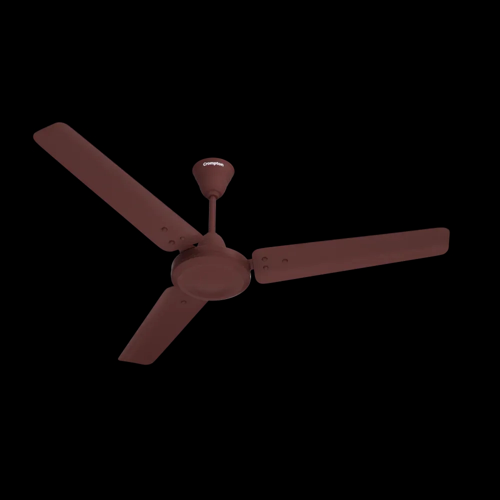 Crompton High Speed Riviera | Ceiling Fan - Brown by Crompton : Colours available: Brown