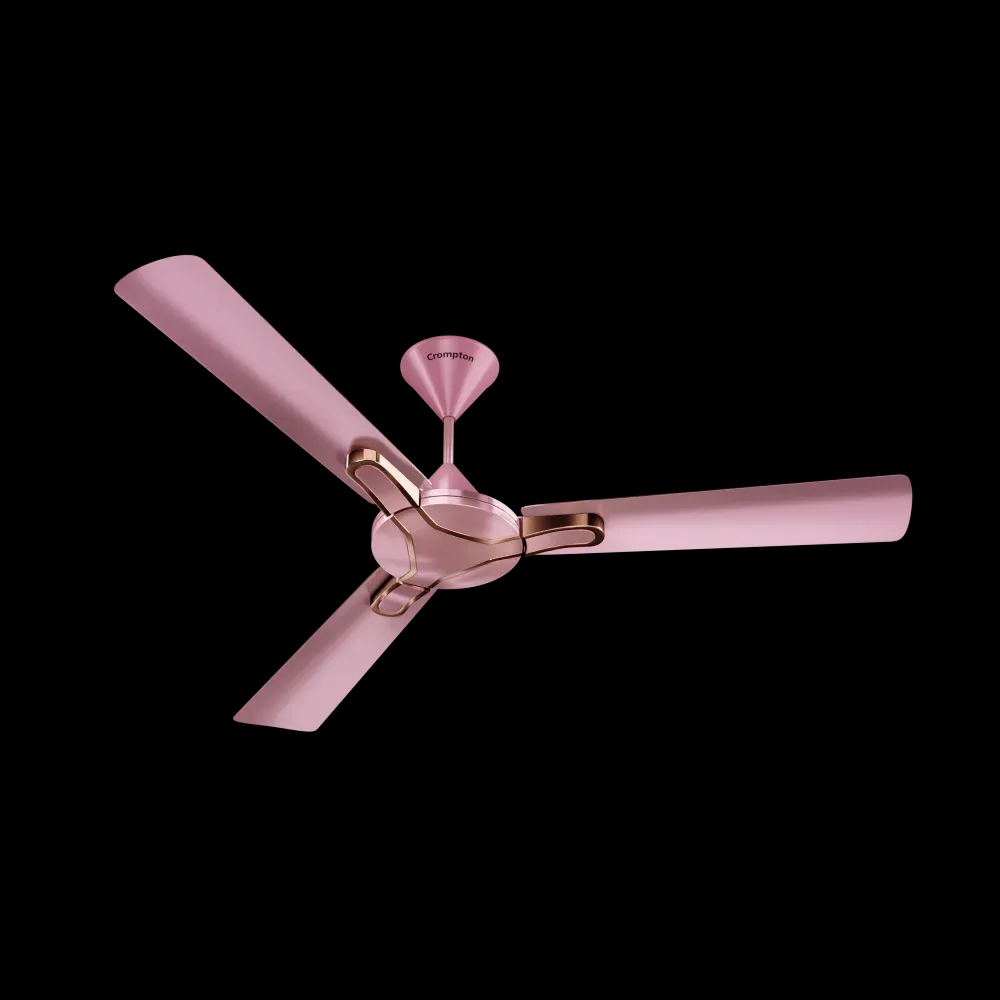 Crompton High Speed Gianna | Star Rated Ceiling Fan - Rose Ash by Crompton : Colours available: MistyRose