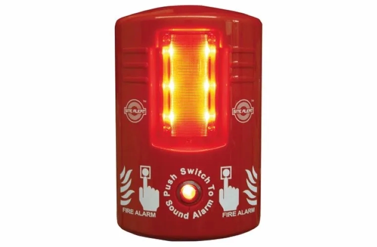 Ecofire Howler Site Alert Fire Alarm by Eco Fire