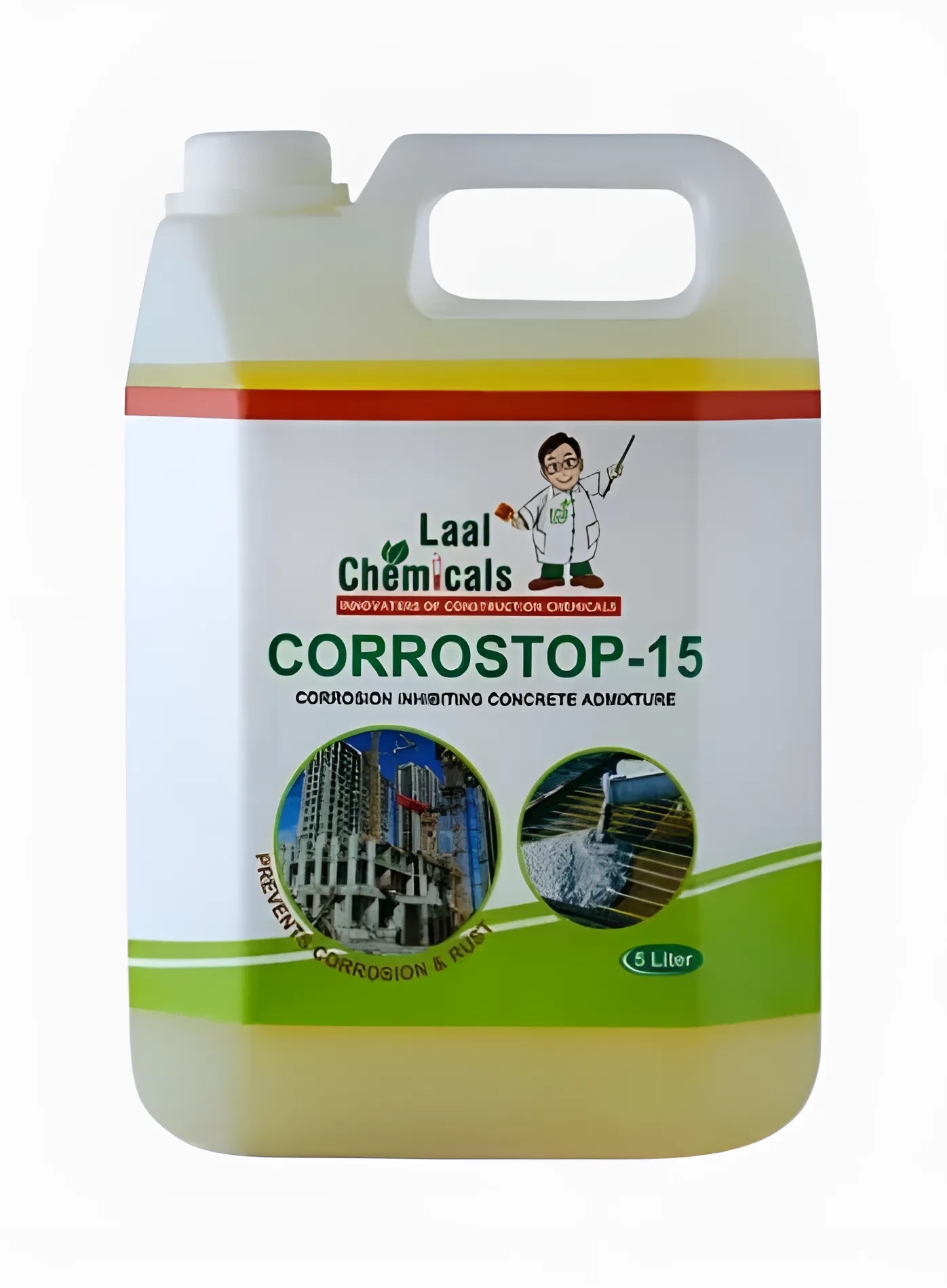 Laal Chemicals Corrostop-15 Bipolar Concrete Penetrating Admixture by Laal Chemicals
