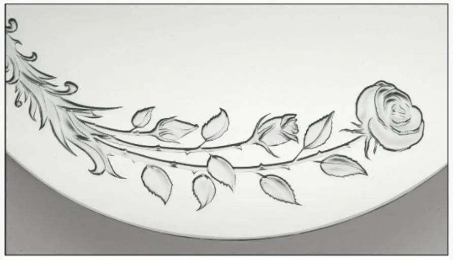 Art-n-Glass Etched Mirror by Art N Glass 3 2