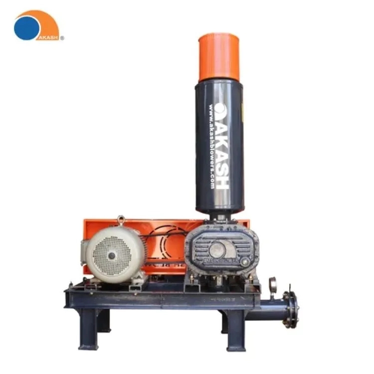 Akash Tri Lobe Roots Blowers by Akash Blowers : Colours available: Blue