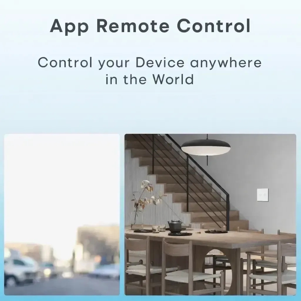 Homemate Wi-Fi 2 Gang Smart Touch Switch - White by Homemate : Colours available: White 6 3