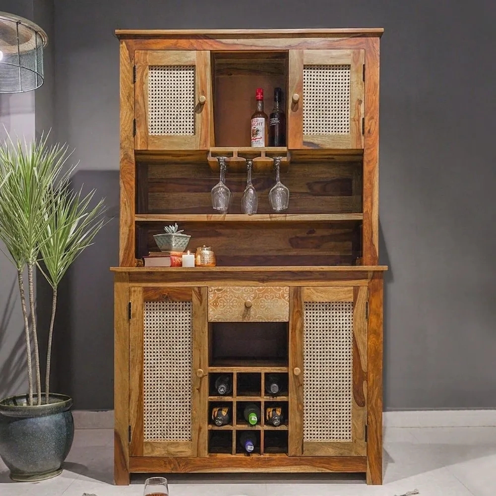 Daywithwood Mango Wood Bar Cabinet by Day With Wood : Colours available: Brown
