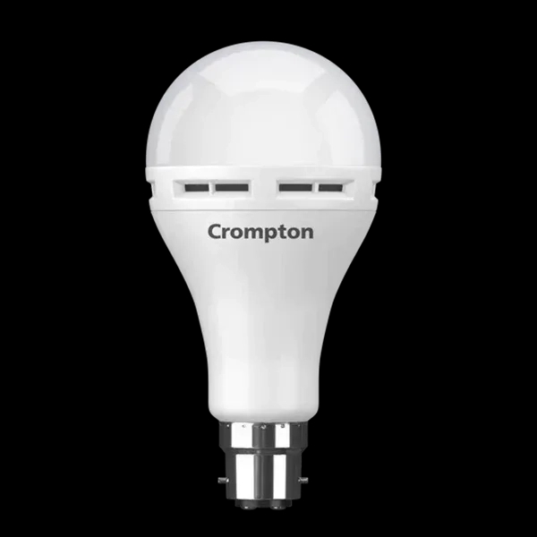 Crompton 9W B22 Backup LED Bulb by Crompton : Colours available: White
