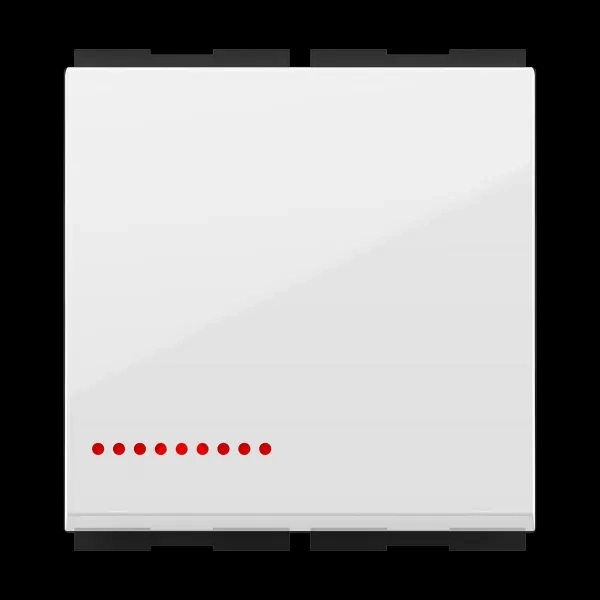 GM Modular Smart Switch AA 2 004 – Glossy White by GM Modular : Colours available: White