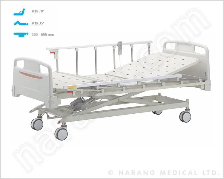 Narang Medical HF1127C : ICU Bed 3 Function Electric by Narang Medical Limited : Colours available: White