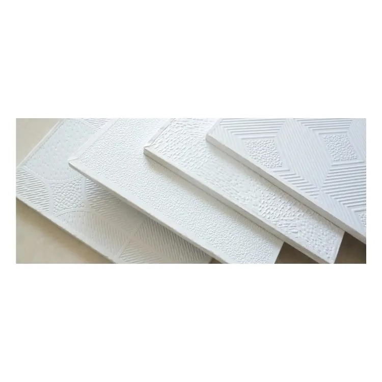 Globe Tech PVC Gypsum Ceiling Tiles by Globe Tech : Colours available: White