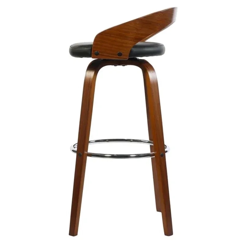 Wooden High Bar Stool by Aadinath Furniture : Colours available: WoodyBrown 5 6