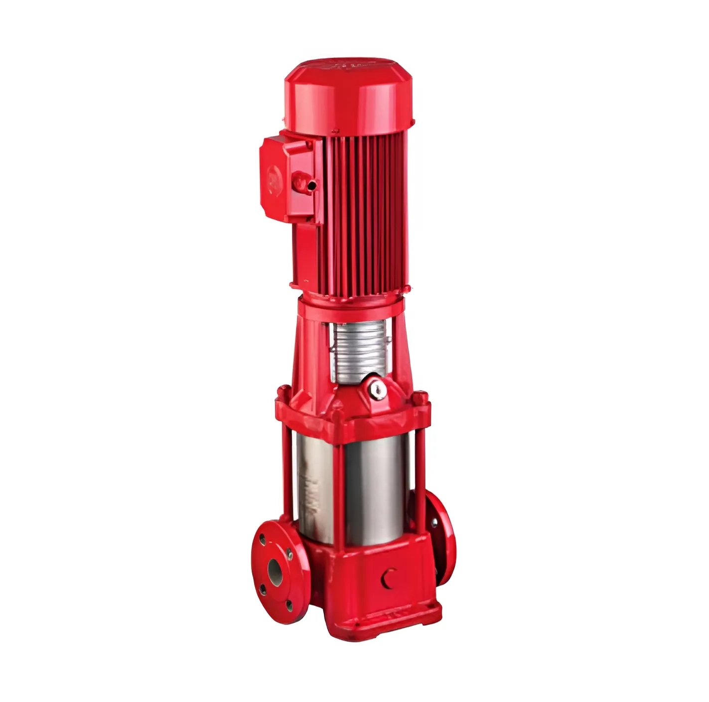 Vertical Multistage Inline Pumps - MV Series by C.R.I Fluid Systems for Multipurpose : Colours available: Red