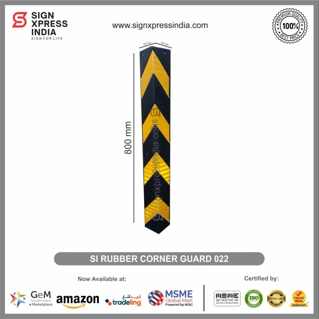 Rubber Corner Guards L Shape by Signxpress for Multipurpose