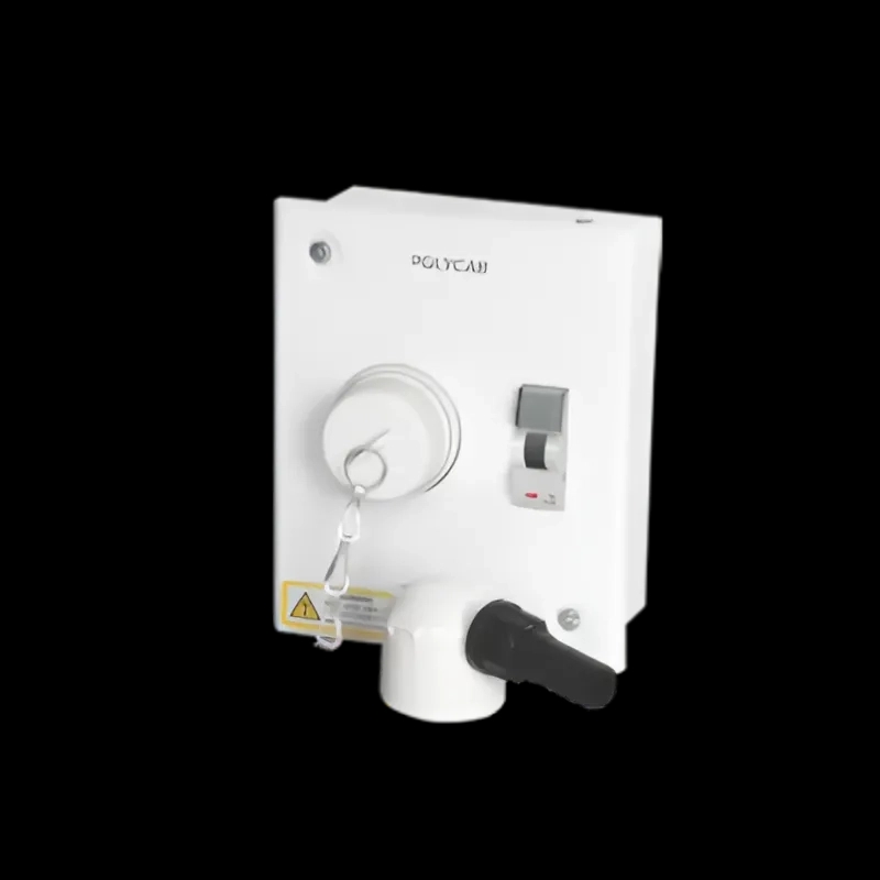 Polycab Plug & Socket DB|20A TP|Grey White by Polycab