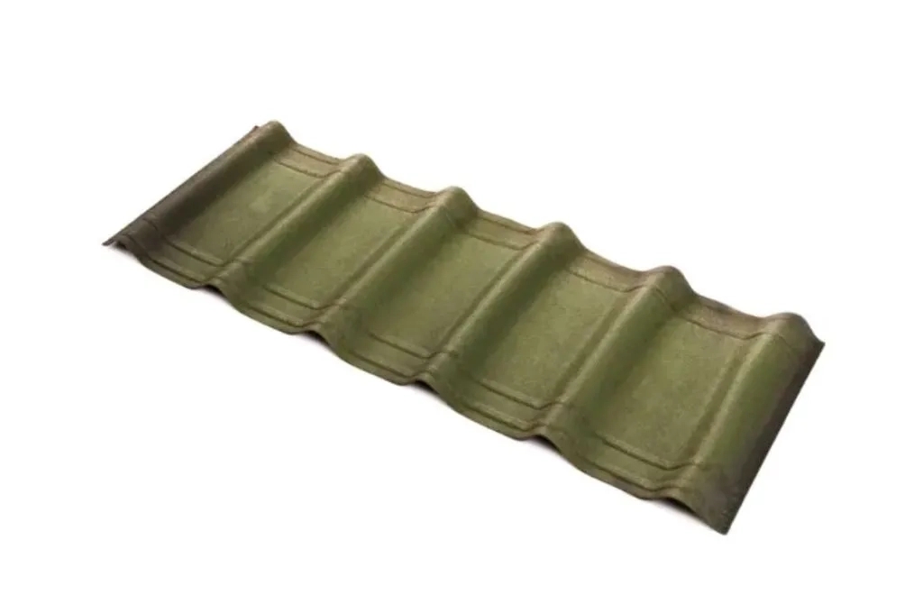 Onduline Onduvilla - Ridges Painted Green by Onduline : Colours available: Green